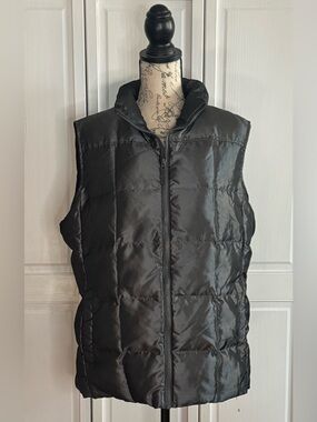 Lands' End Ladies Puffer Vest Size XL(18)